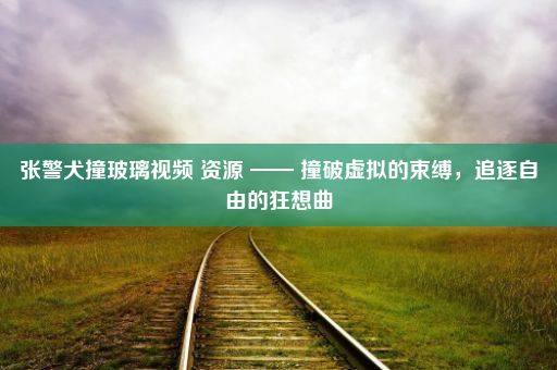 张警犬撞玻璃视频 资源 —— 撞破虚拟的束缚，追逐自由的狂想曲